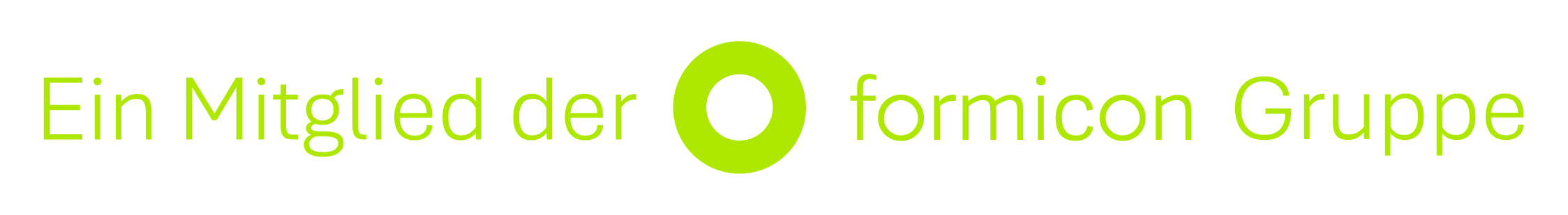 Ein Mitglied der formicon Gruppe